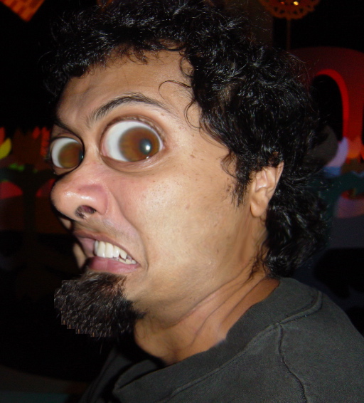 brownie electronica producer freaky scary sad funny